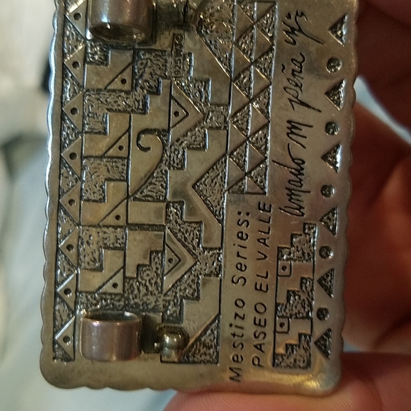 Amado Pene Sterling Pin Pendant - Picture 2 of 3